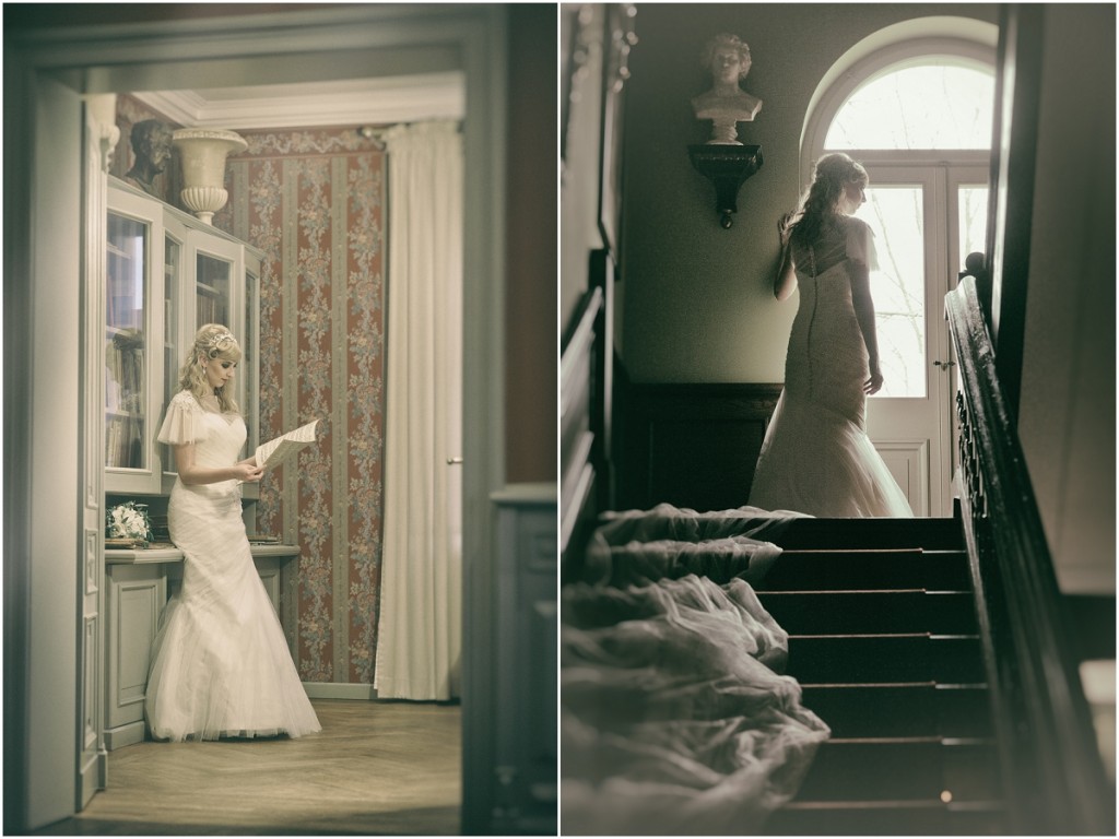 Zwanziger Jahre Hochzeitsfotos in der Villa Teresa @ Daniel Mangatter Fotografie